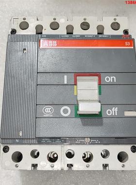 询价购-ABB塑壳断路器S3N160 4P实物一个，功能正常
