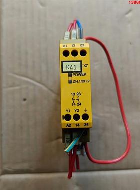 询价购-皮尔兹继电器774053  成色如图，功能包好