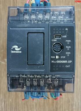 询价购-二手拆机汇川PLC，H1U-0806MR-XP，1个，功能好