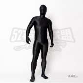 52英雄联盟 zentai 量身定制 滑细腻高弹 黑色油光布全包紧身衣
