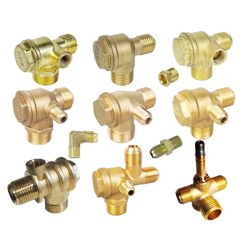 静音无油空压机气泵配件单向阀