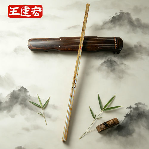 【一箫一图】风逸琴箫王建宏亲制风雅宫琴箫细管G调F调
