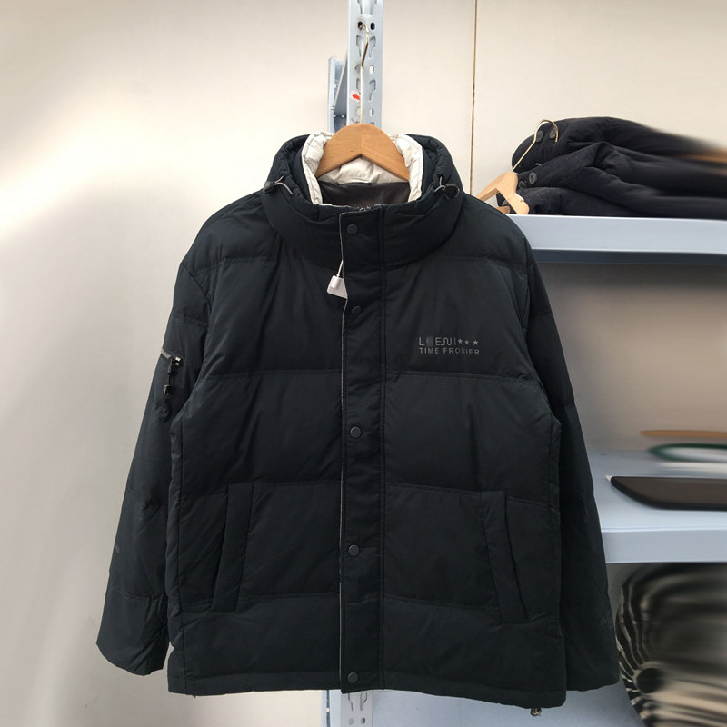 秋冬男款羽绒服休闲立领羽绒服