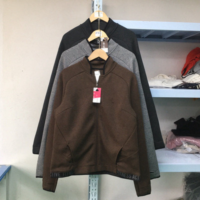 立领女款抓绒开衫卫衣