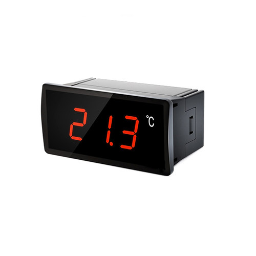 嵌入式电子数显温度计商用厨房冰箱家用冷柜TPM-910数显表PT-6