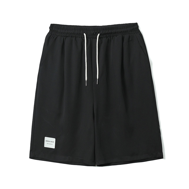 平铺2023夏季日系五分裤男士短裤中腰休闲沙滩裤青年DK258-P15，男装休闲裤，星座1403B