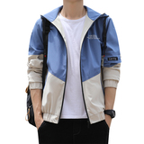 秋季连帽男士外套韩版工装潮流百搭青年休闲夹克青年JK601-P30，男装夹克，星座1403B