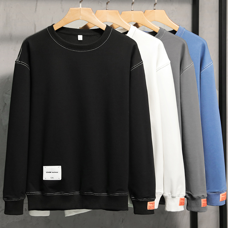 2023新春款卫衣男长袖圆领宽松套头青年卫衣外套打底衫S809-P32，商品下架区商品下架区，星座1403B