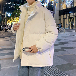 港风棉衣男女款中性风时尚潮流加绒加厚棉衣男款外套M066-P65图片
