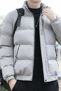 棉衣男冬季棉袄短款立领韩版休闲外套男加厚保暖羽绒棉服8388-P45图片