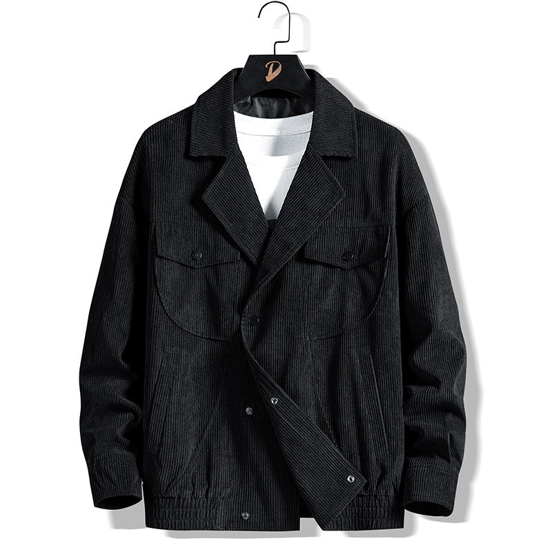 秋冬新款男士翻领灯芯绒休闲西服外套夹克男士上衣JK861-P60,男装夹克,星座1403B