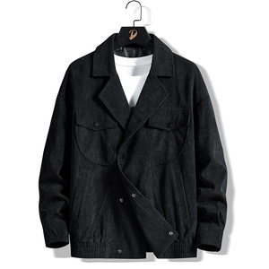 秋冬新款男士翻领灯芯绒休闲西服外套夹克男士上衣JK861-P60图片
