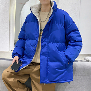 港风棉衣男女款中性风时尚潮流加绒加厚棉衣男款外套M066-P65图片