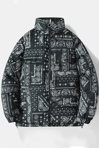 直播 双面穿羽绒棉服男休闲外套宽松大码立棉衣987-P55图片