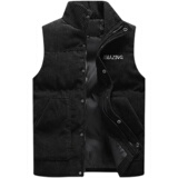 新马甲男秋冬青年立领灯芯绒加厚保暖背心外套M-6XL2022-P45，男装背心/马甲，星座1403B