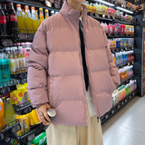 冬季男士韩版立领宽松港风面包服棉衣情侣款加厚外套2208-P42，男装棉衣，星座1403B