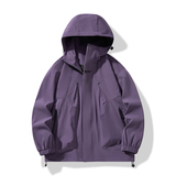 2024春季新款冲锋衣男潮牌宽松连帽登山服工装夹克外套2373-P55，商品下架区，星座1403B