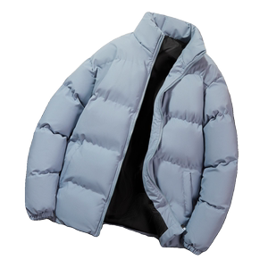 冬季男士韩版立领宽松港风面包服棉袄情侣款加厚外套2208-P42图片