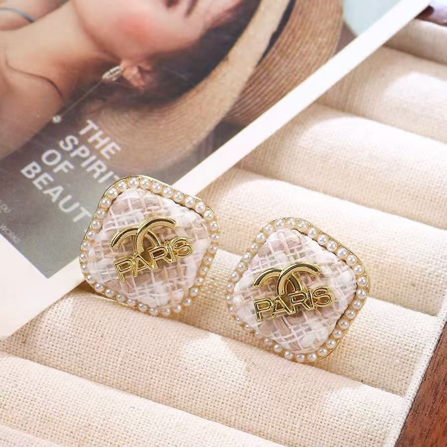 思慕琦气质合金女电镀几何耳环