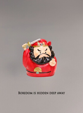 【钟馗小神仙】可爱工位装饰摆件财神爷礼物送女生办公室招财佛祖