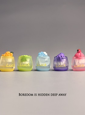 无聊了，摆几杯饮料清爽