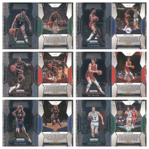2018-19panini prizm系列dominance特卡支配者正版NBA球星