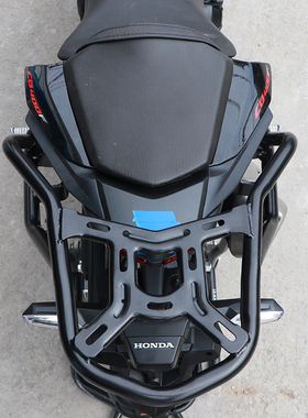 适用于本田400F尾架后货架 CB400F后备箱支架摩托车尾箱架后尾翼