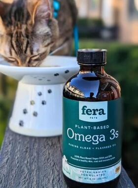 【现货】Fera Pets 宠物藻类油 补充Omega 3-6-9避免宠物鱼类过敏