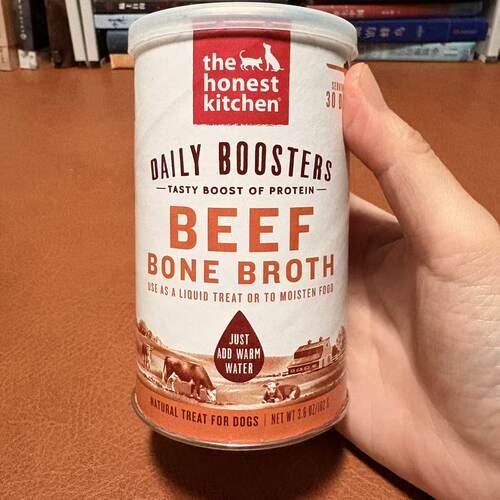 【现货】The Honest Kitchen增强蛋白质的美味牛骨汤粉102g