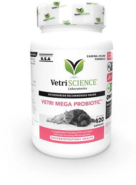 【代购】Vetri Mega Probiotic™ 狗猫消化补充剂 120粒