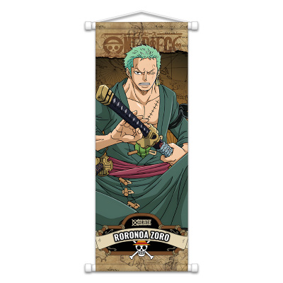 onepiece动漫周边挂画海报路飞索