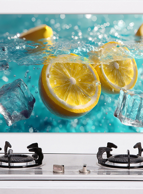 防油贴纸厨房墙纸贴画耐高温加厚墙贴壁纸瓷砖贴防水贴膜自粘g113