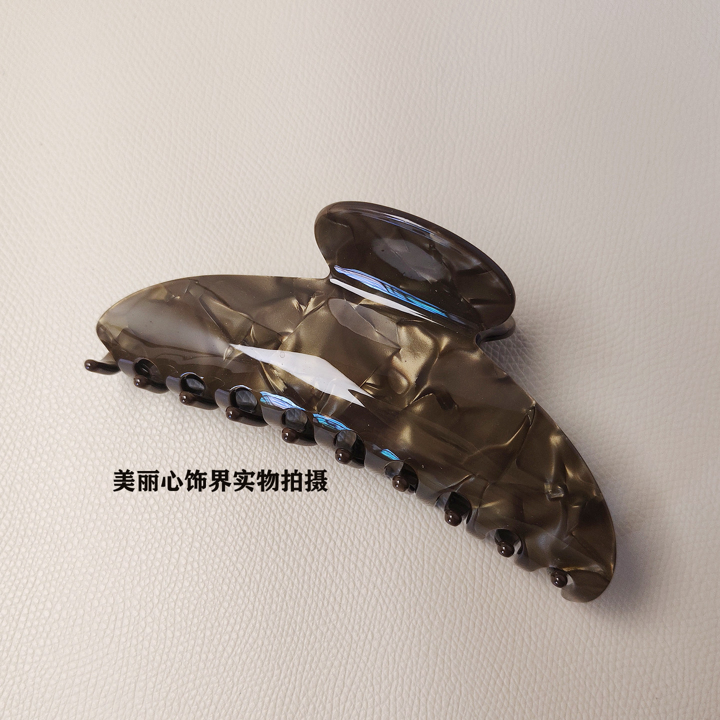 法式气质醋酸大码发夹