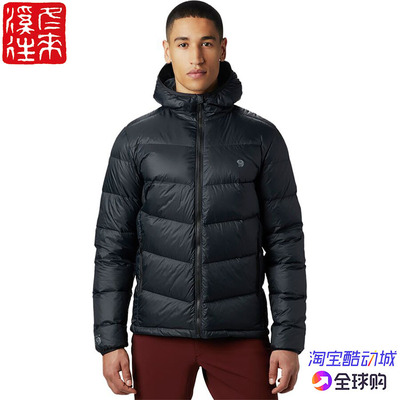 山浩男保暖连帽羽绒服