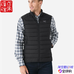 始祖鸟国现Arcteryx Cerium Vest 轻薄保暖羽绒背心马甲7455 6362