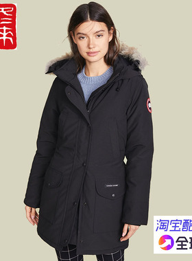 国内现货加拿大鹅Canada Goose Trillium女款派克大衣羽绒服6660L