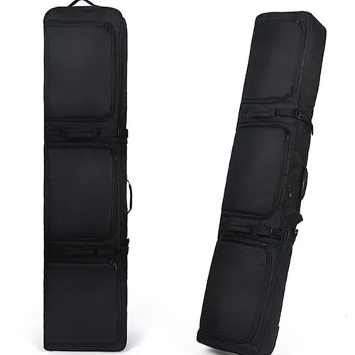 新款单双滑雪板包带轮干湿分离大容量托运