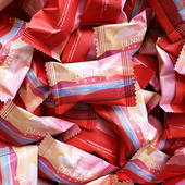 英国DENMAS丹玛仕特浓原汁夹心椰子糖红色包装 结婚喜糖小红书推荐