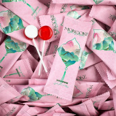 mokcoke莫可卡荔枝味棒棒糖高颜值结婚喜糖新品 婚庆糖果招待零食