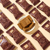 英国朴拉达咖啡糖香浓奶脆 休闲小零食高颜值糖果 结婚伴手礼喜糖