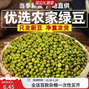 绿豆糕绿豆汤五谷杂粮 2025年新绿豆批发新货农家袋装 无干燥剂