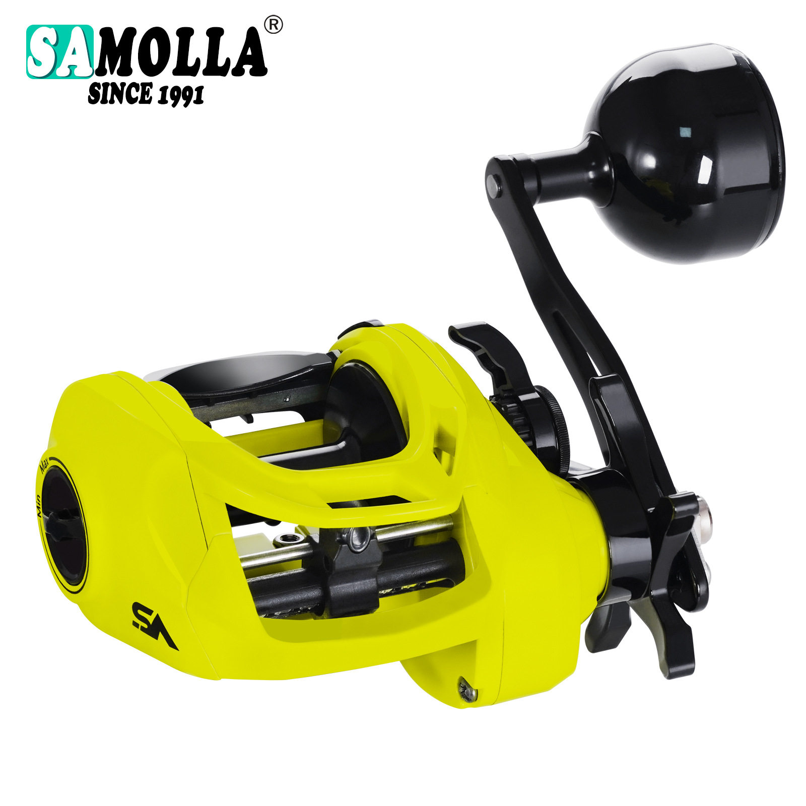 SAMOLLA宽体水滴轮海钓打图片