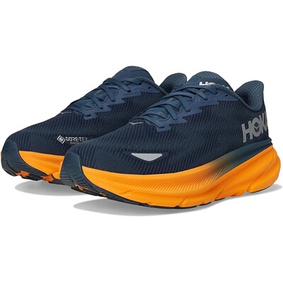 Hoka one one美国代购 男款 时尚耐磨防滑跑步鞋 Clifton 9 GTX