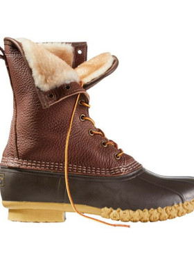 美国代购L.L.Bean男美产10寸猎鸭靴防水保暖雪地靴LLBean Bean