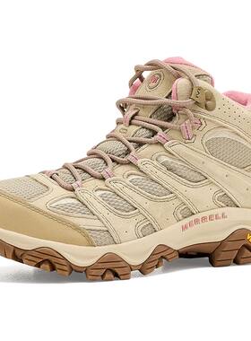 Merrell迈乐代购 女 防滑户外鞋休闲鞋 Moab 3 Mid Waterproof