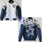 正品 XXL码 达拉斯牛仔刺绣 印染嘻哈街舞男女秋夹棉棒球服夹克S码
