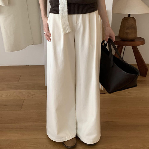 THXGIVING高腰显瘦遮肉阔腿裤女2