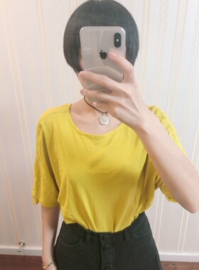 清仓~nacostyle出口日本订单外贸原单纯棉纱料2way两穿凉快雪纺衫