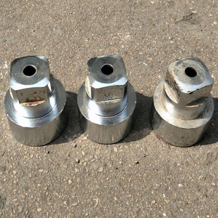 七用大米玉米膨化机原装配件膨化机模具大螺帽螺套机头螺母大盖子