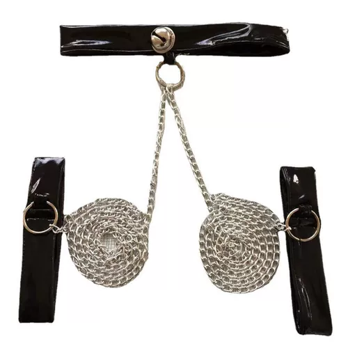 Интересная аксессуары для нижнего белья воротник SM Женская рабская тяга Traction Tracting Game Iron Chain Alternative Saing Leather Whip Tone Stormance Sancement